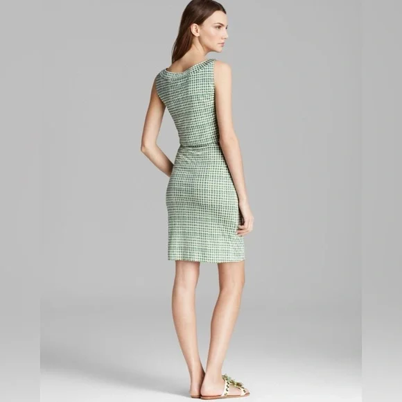 Tory Burch Paris Print Silk Midi Dress - Size M - Picture 2 of 6